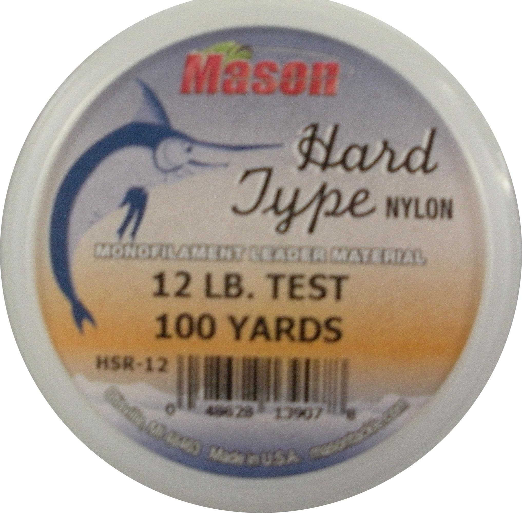 Mason HSR-12 Hard Type Nylon Leader
