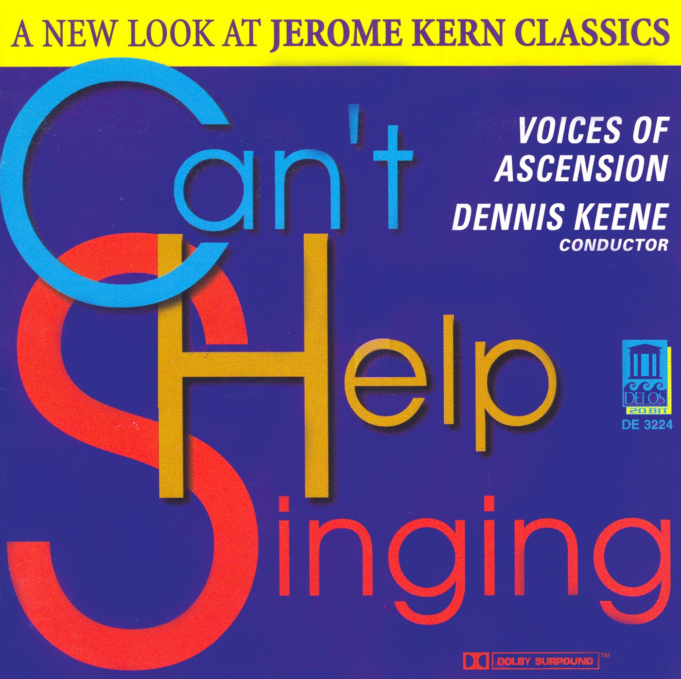 Can't He Singing: New Look at Jerome Kern