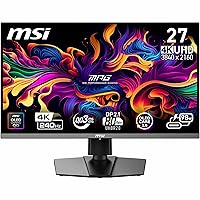 msi MPG 272URX QD-OLED 27" Monitor Gaming 4K UHD - Pannello Quantum Dot OLED 3840 x 2160