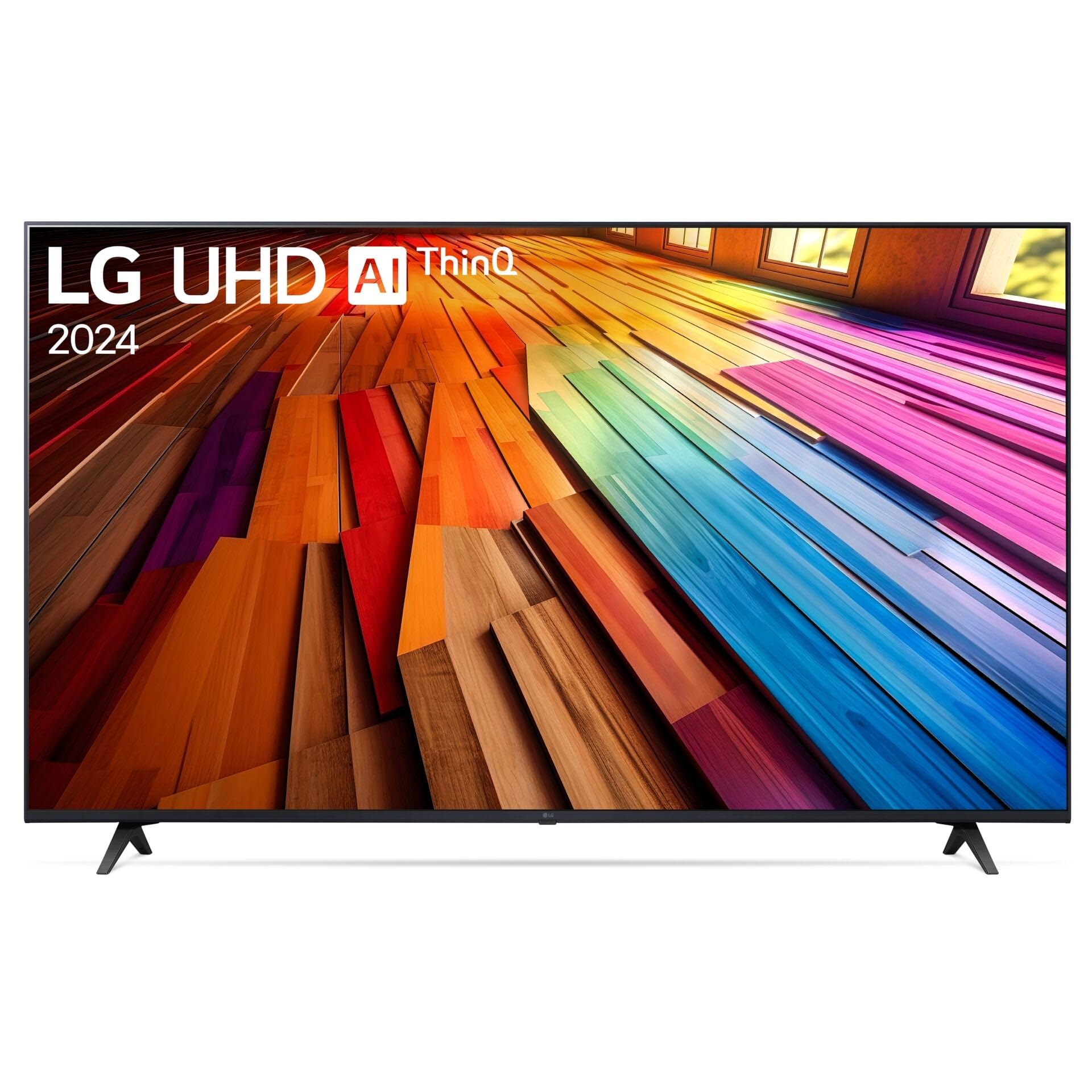 LG UHD AI 55'' Serie UT80 55UT80006LA, TV 4K, 3 HDMI, SMART TV 2024 (LG 55UT80006LA.API)