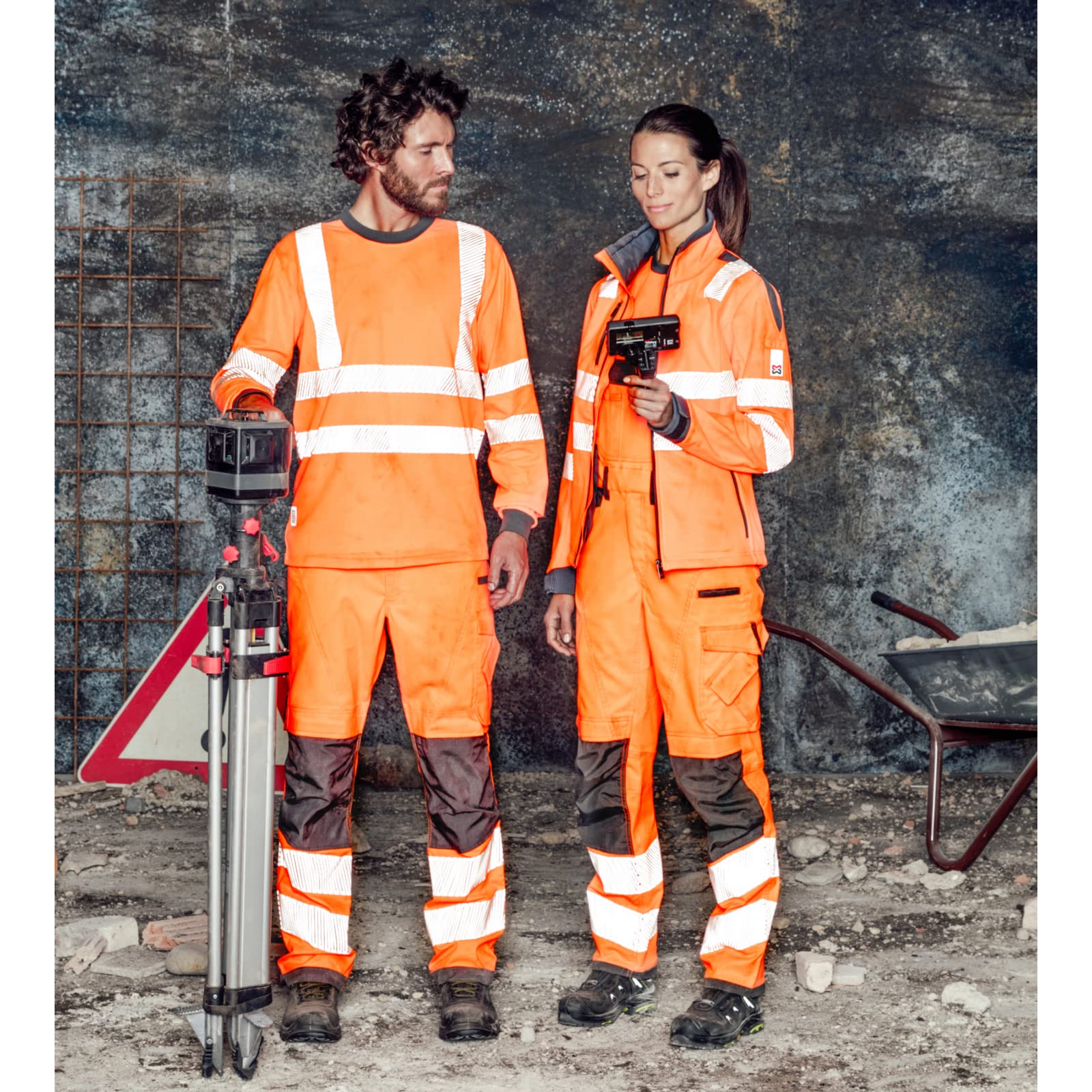 WÜRTH MODYF Warnschutz Bundhose Neon EN 20471 2 - professionelle Arbeitshose für Herren - Warnschutzhose mit Reflektoren - in den Größen 24-118 in Gelb und weiteren Farben