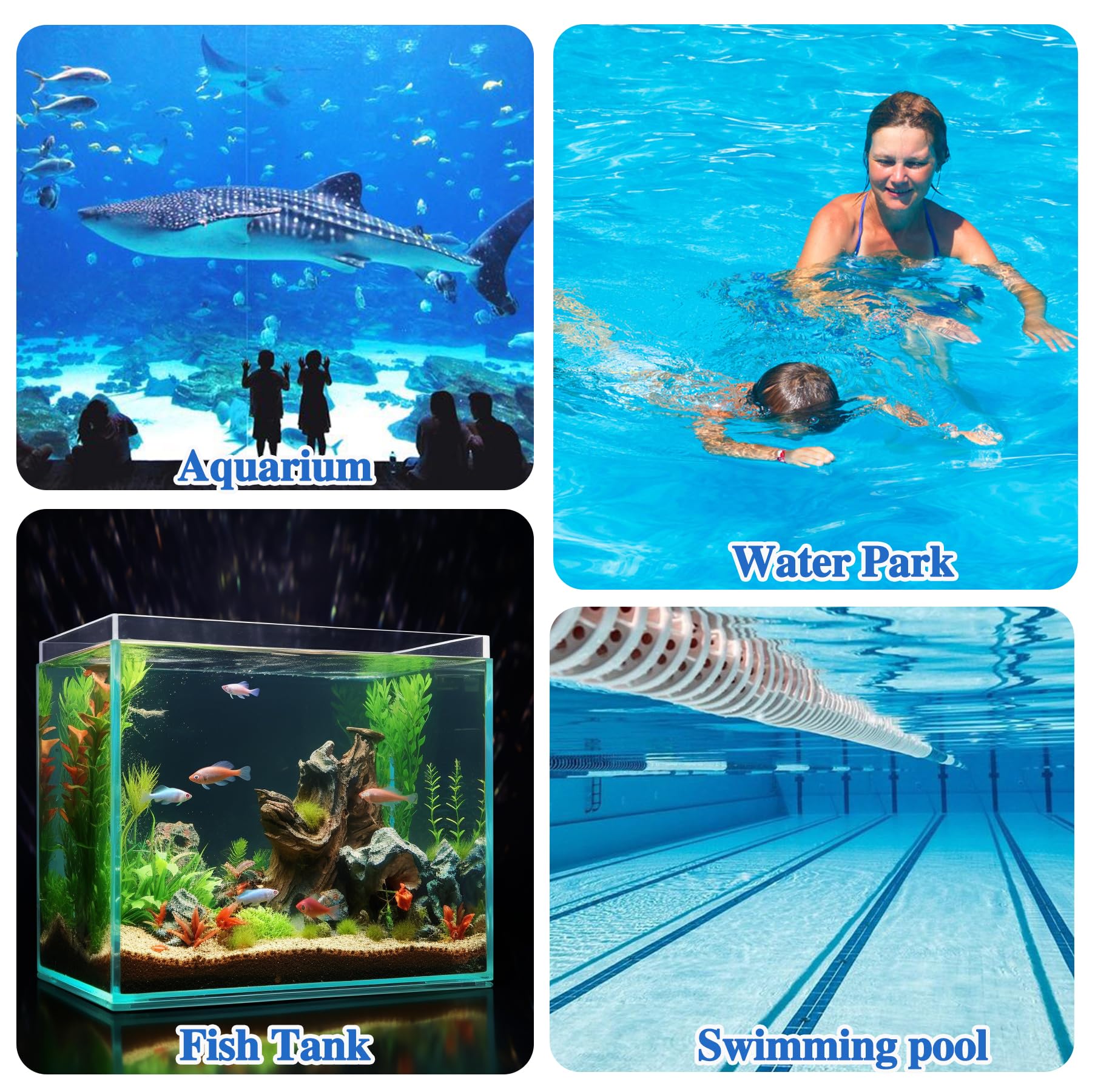 Balles filtrantes de piscine de 1,8 kg, balles filtrantes réutilisables pour filtres à sable de piscine, balles filtrantes bleues légères, remplacent le sable filtrant de 68 kg, adaptées pour les