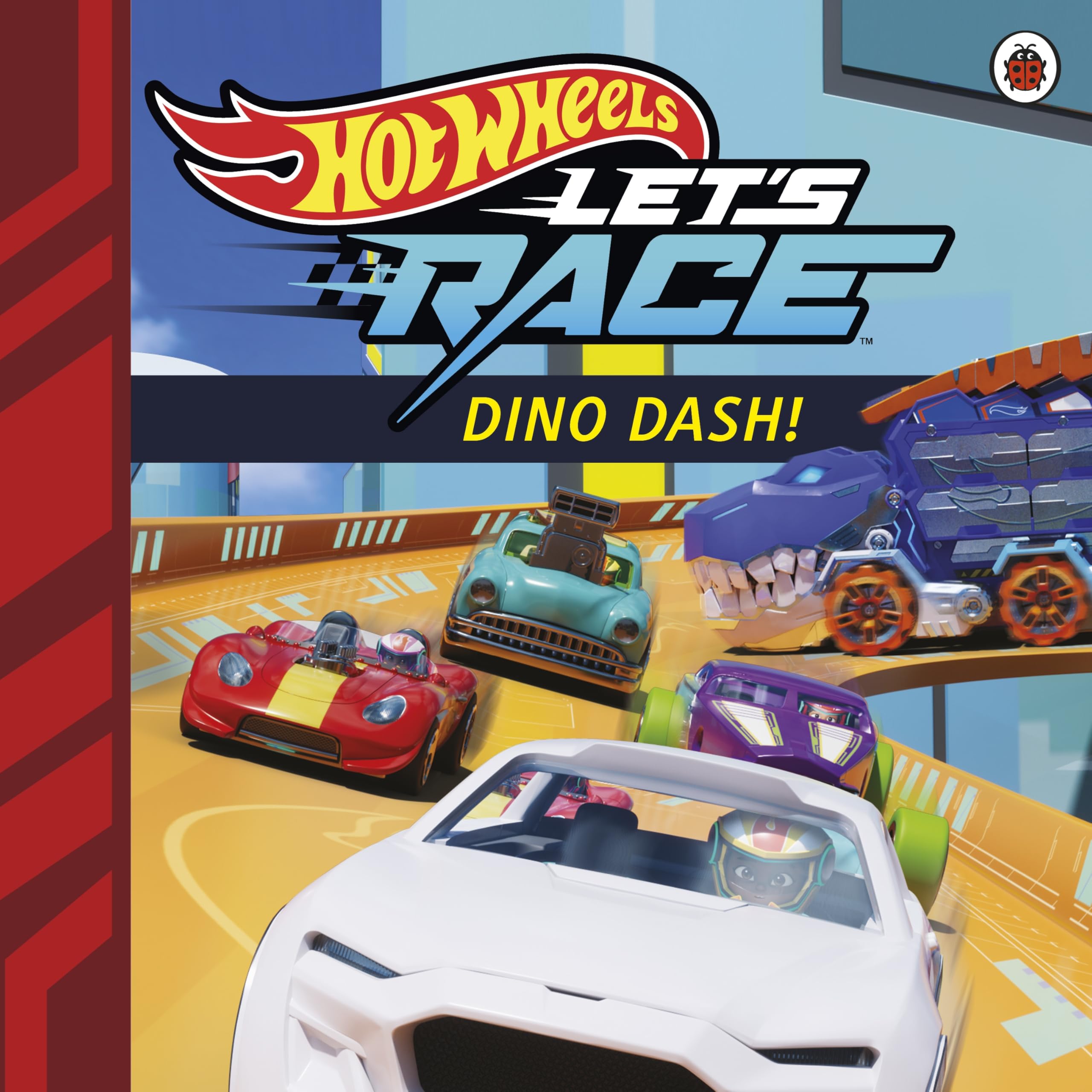 Hot Wheels: Let's Race: Dino Dash: A T-Rex-riffic story, packed with vibrant illustrations and action-packed scenes
