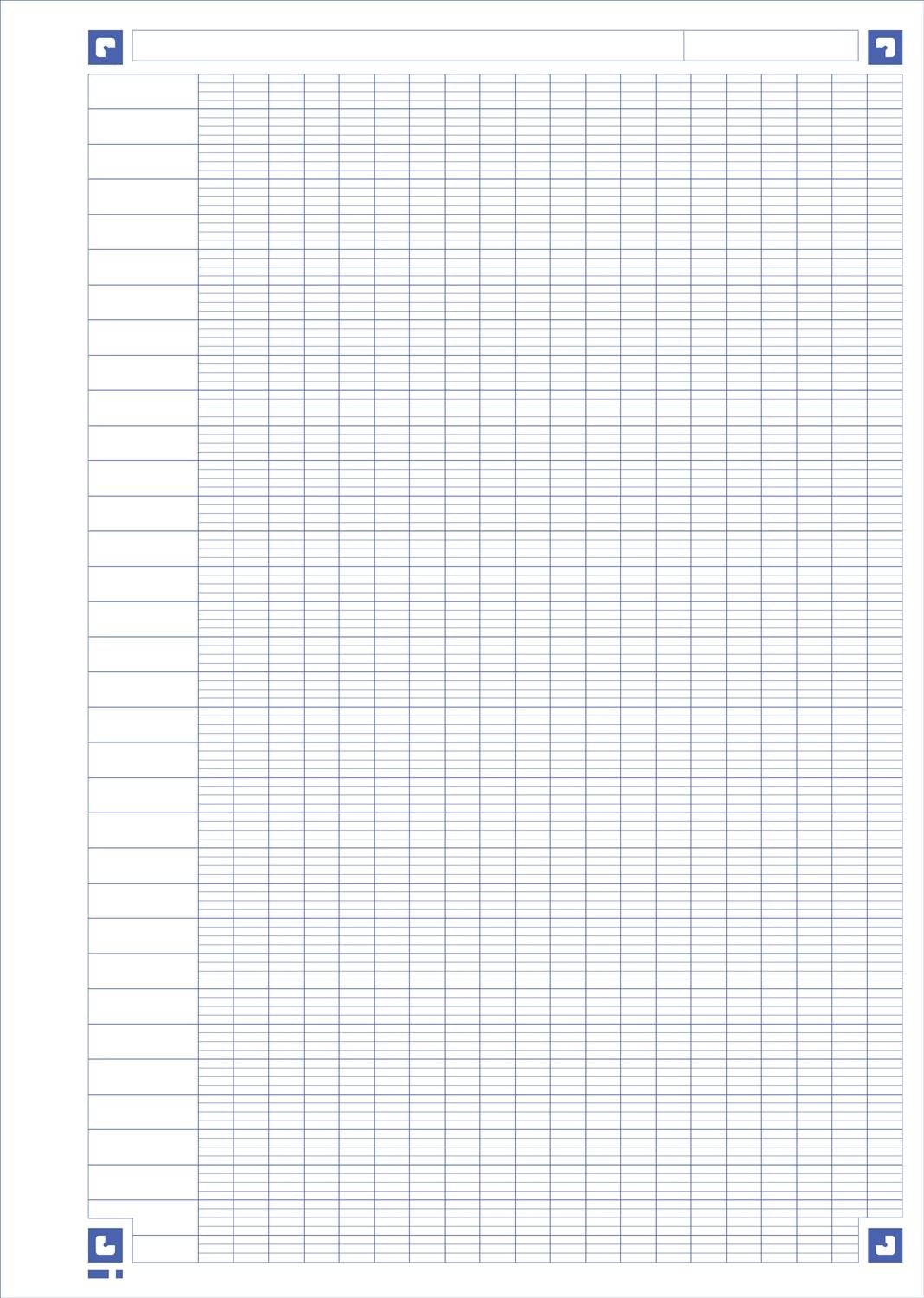 Oxford - Set di 6 blocchi a spirale"Easynotes" A4+ Connecté Scribzee 160 p quadretti grandi