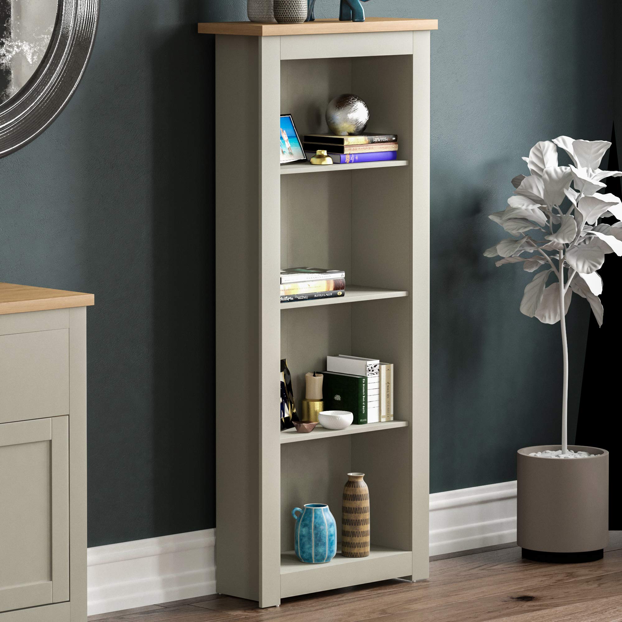 Buy Vida Designs Arlington Bookcase 4 Tier Modern Display Shelves