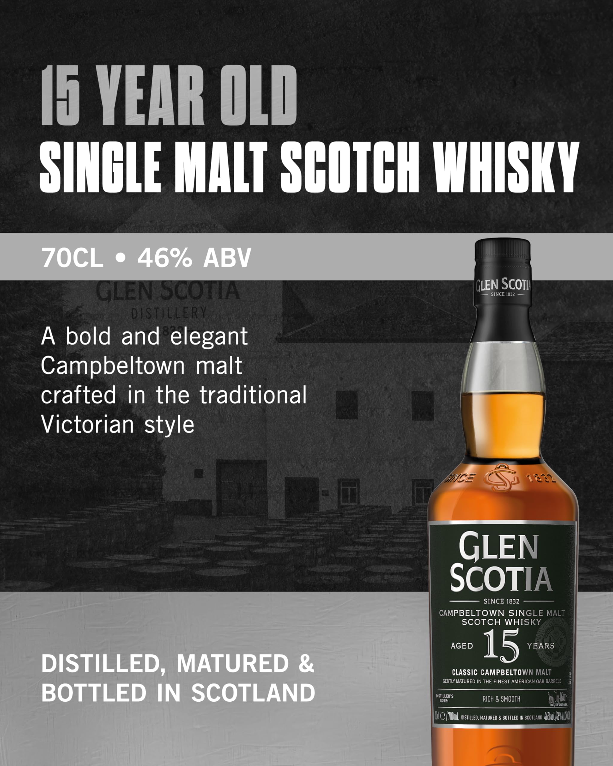 Amazon.co.jp: Glen Scotia (グレンスコシア) 15年 [ ウイスキー