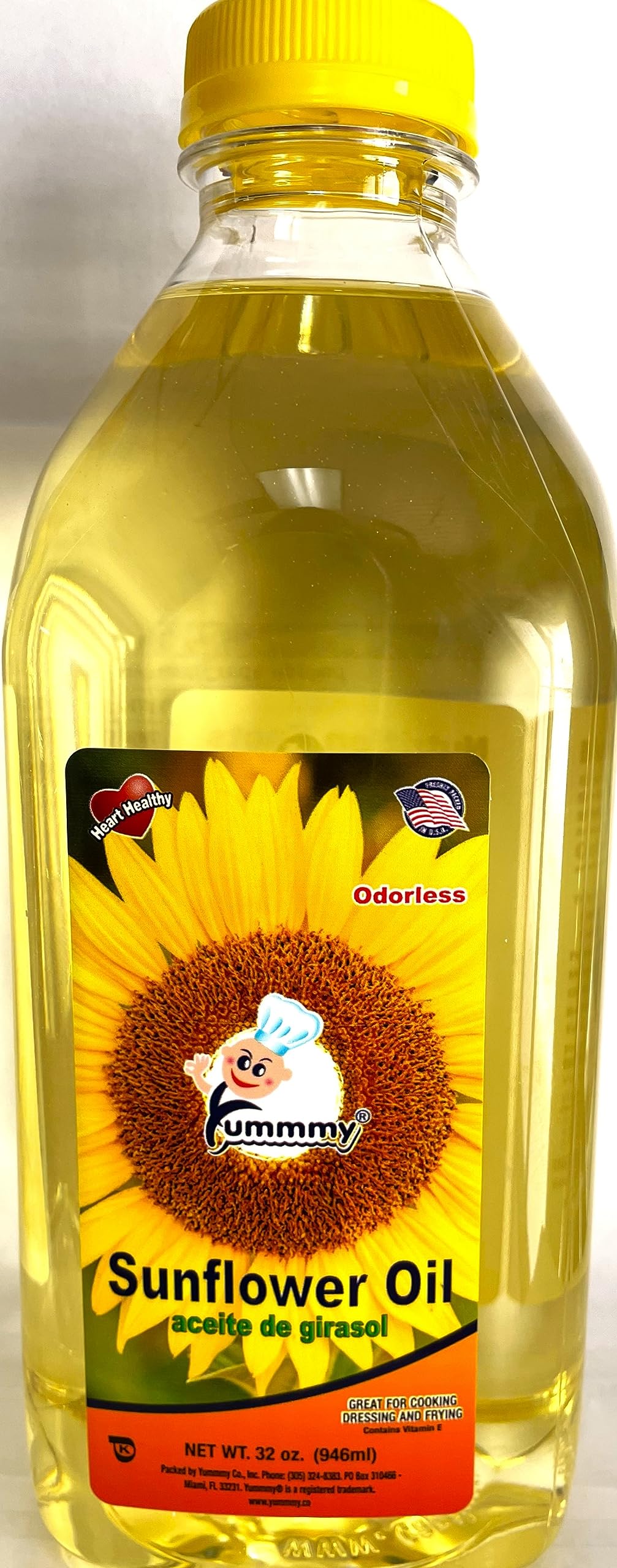 Yummmy Sunflower Oil 32 oz