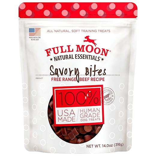 Full Moon All Natural Beef Savory Bites 14 oz