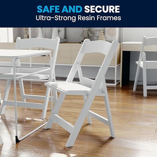 Miniatura 74 de Flash Furniture Hercules Series - Sillas plegables acolchadas para niños, asientos para eventos infantiles con capacidad de peso estático de 264