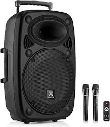 Vonyx VERVE-46 15-Inch Portable PA Speaker, 1000W Battery…