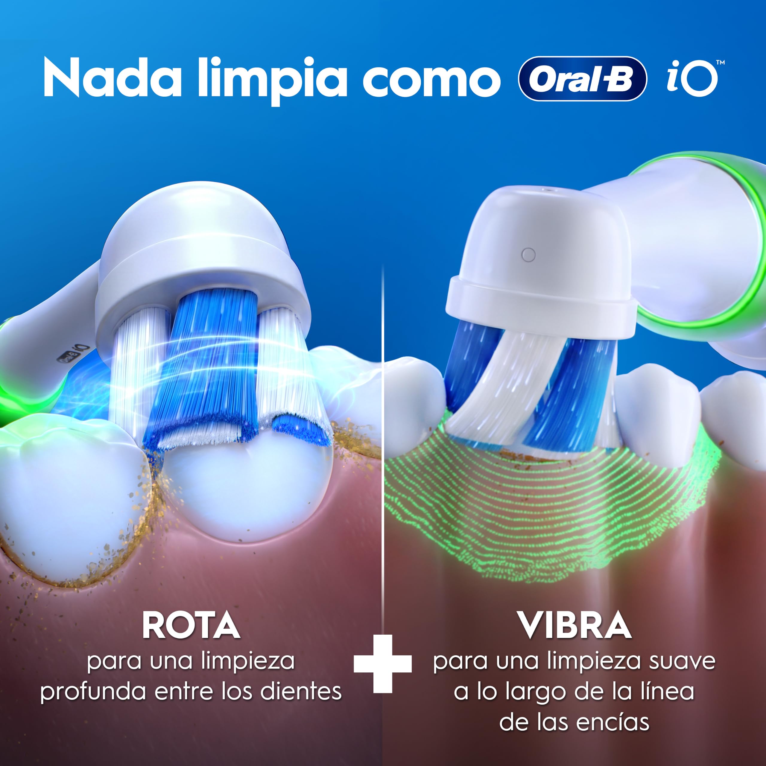 Oral-B iO 3N Cepillo de Dientes Eléctrico con 1 Cabezal, Negro - Cepillo Dental con Sensor de Presión, 3 Modos de Cepillado con Modo Blaqueante, Temporizador y Estuche de Viaje, Diseñado por Braun