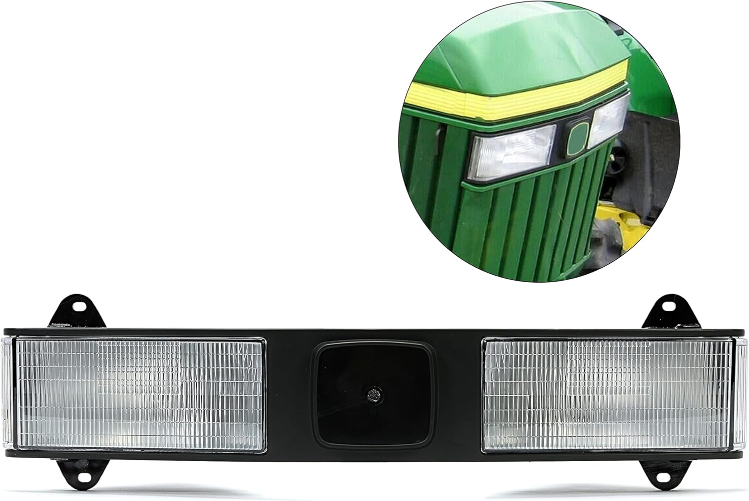 John Deere Bar Headlight Compatible with John Deere 670 770 790 870 970 990 1070 Compact Utility Tractors Bar Light Replacement for LVA802641