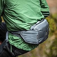 Vista 12 de Thule Hip Hydration Hip Pack - Soft Zippered Phone Pocket - External Elastic Pockets - Inner Pockets for Organization - Reflective Details and