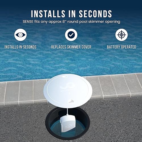 Miniatura 6 de WaterGuru Sense S2 - Monitor inteligente de piscina  Probador digital de agua de piscina y spa para cloro, pH, CYA y alcalinidad  habilitado para