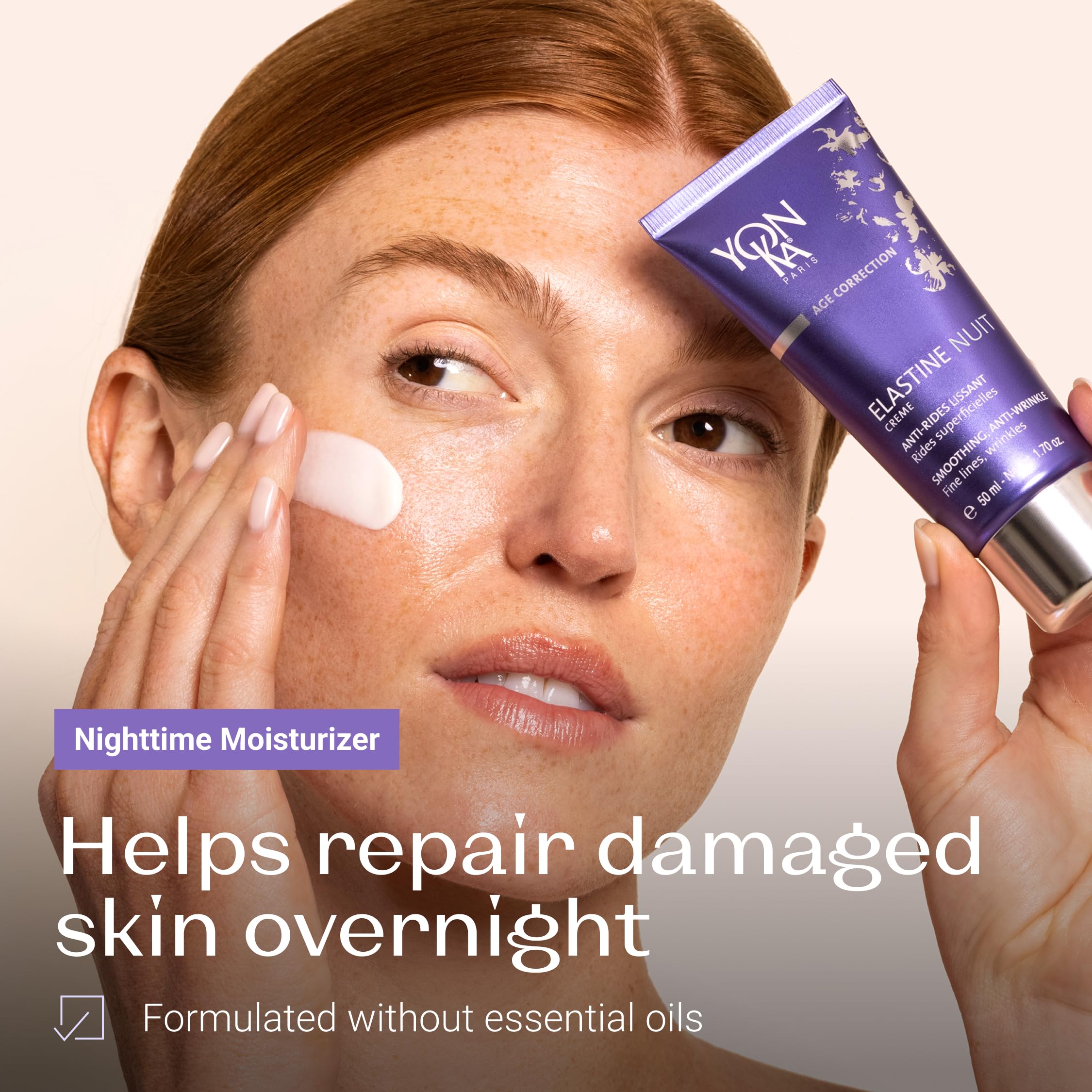Yon-Ka Elastine Nuit Anti-Wrinkle Night Cream (50ml) Anti Aging