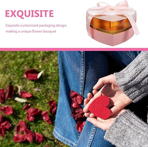 Miniatura 5 de Caja de flores Caja de recuerdos de fiesta Contenedor de embalaje de flores Cubo de embalaje transparente Cubo de embalaje transparente Caja de