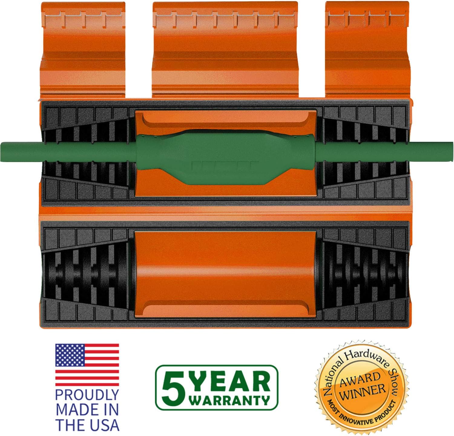 Twist and Seal Cord Protect (2 Pack) - Outdoor Extension Cord Safety Cover Connector and Weatherproof Electrical Protector – Orange image 2