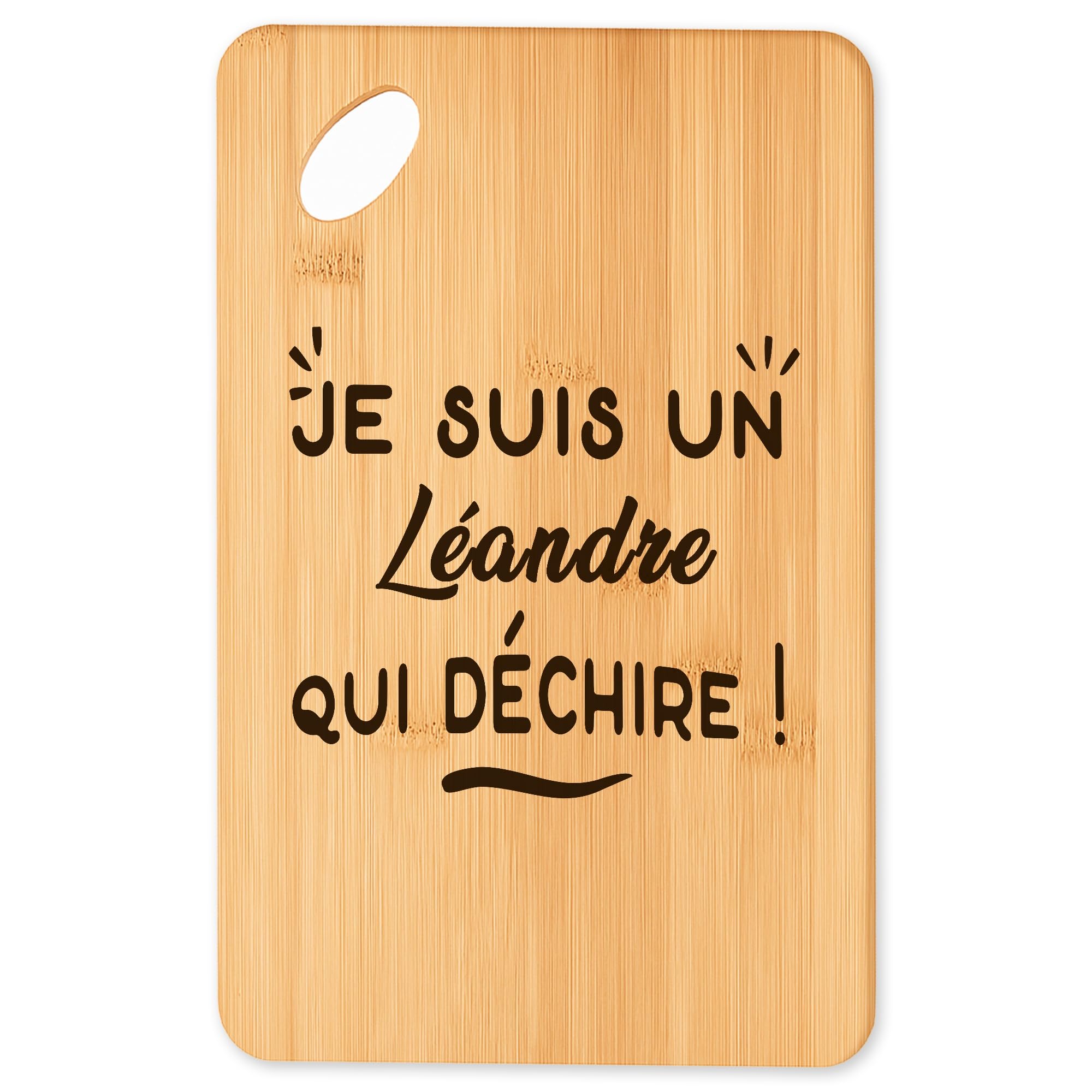 Planche à découper Leandre plateau barbecue résistant aux couteaux