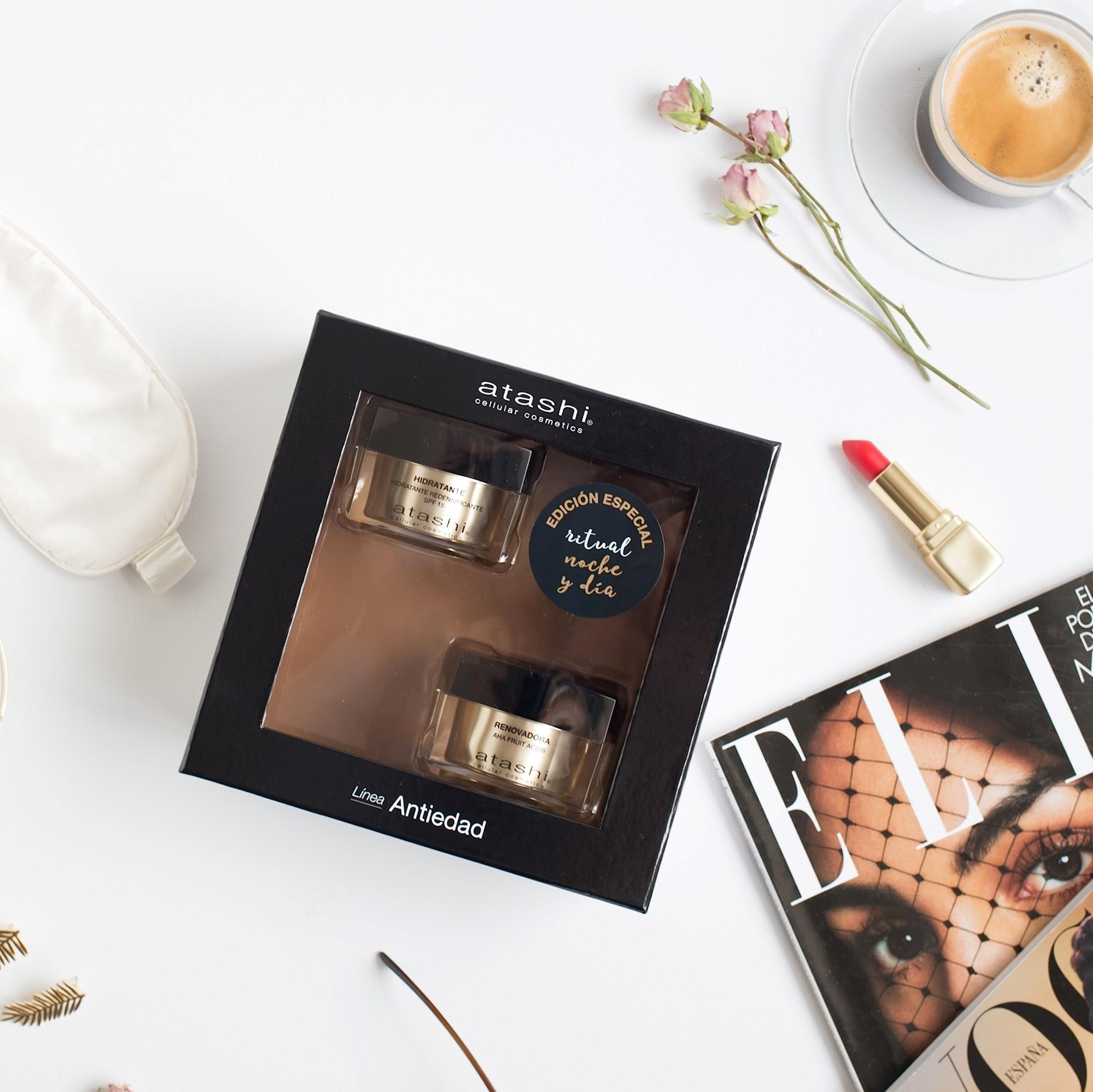 Atashi Cofre Ritual Hidrata y Repara con Retinol y Spilanthol Activo