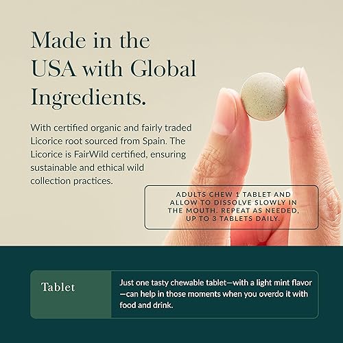 Miniatura 4 de Gaia Herbs Alivio de reflujo – con raíz de malvavisco, manzanilla, aloe, regaliz y malva alta – Ayuda con la acidez estomacal ocasional y alivia la