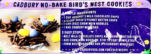 Miniatura 4 de Paquete de mini huevos de chocolate con leche, caramelo de Pascua Cadbury, carcasa de caramelo crujiente, elige un paquete de 2, 4 o 6, bolsas de