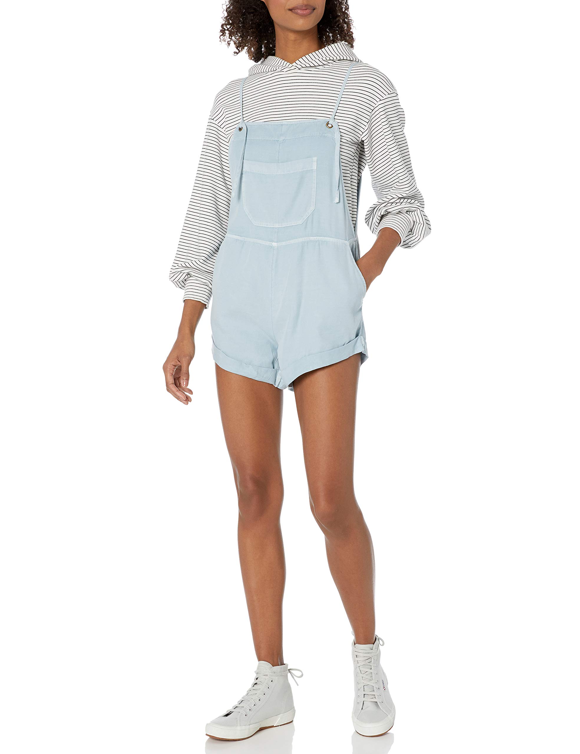 Billabong Women's Wild Pursuit Cotton Twill Blend Romper