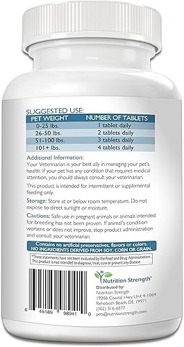 Miniatura 2 de Multivitaminas para perros, apoyo diario de vitaminas y minerales, suplementos nutricionales para perros para todas las razas y tamaños caninos,