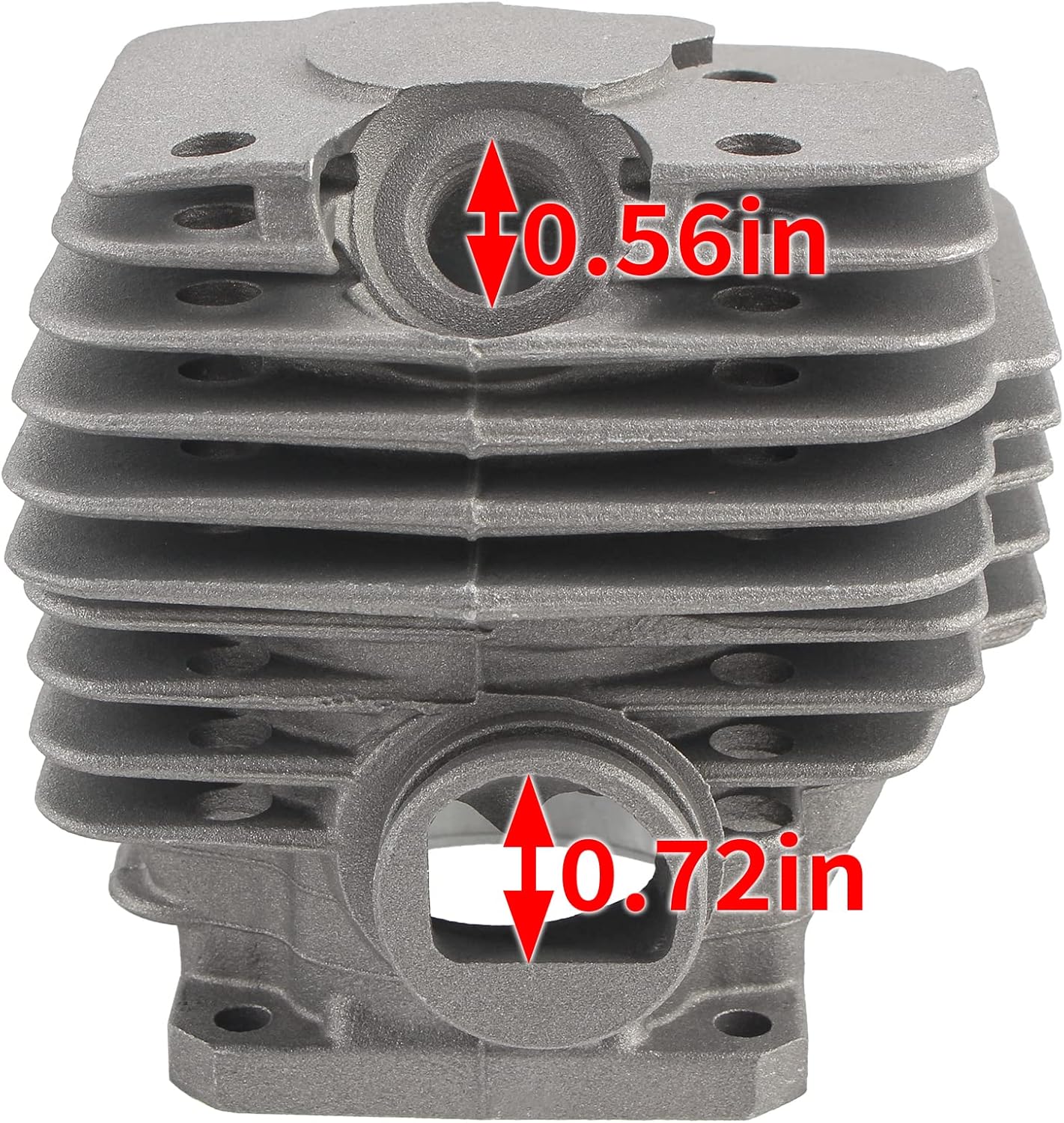 1119 020 1204 Cylinder Piston Gaskets Kit For MS381 038 MS 381 Chainsaw Oil Seals 52mm