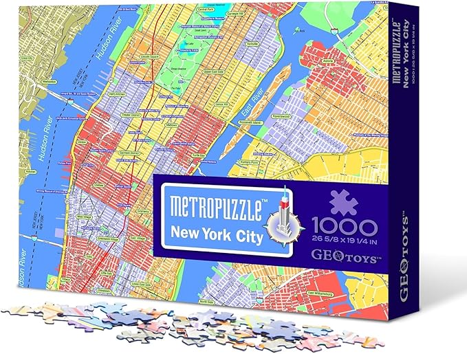 New York City Geography Jigsaw Puzzle