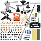 Car Dent Puller Kit with Slide Hammer, Suction Cups, Dent Lifter & Bridge Puller – Multi-Functional Paintless Dent Removal Tools for Home Use, Simple Operation, Auto Body & Hail Dent Repair