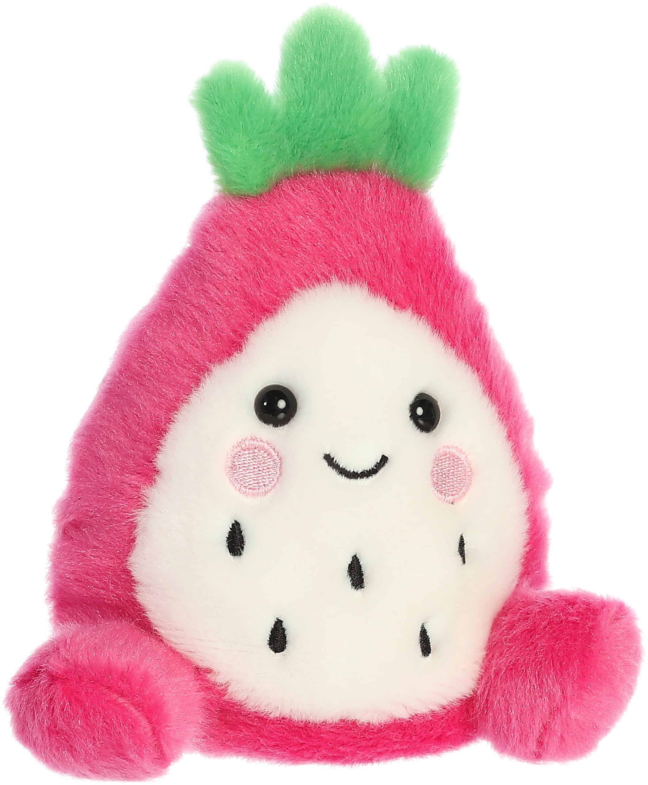 Aurora Adorable Palm Pals Rhys Dragon Fruit Stuffed Animal - Pocket-Sized Play - Collectable Fun - Pink 5 Inches - Image 2