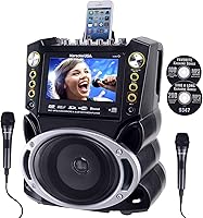 Vista 1 de Karaoke USA GF844 Bluetooth Karaoke Machine
