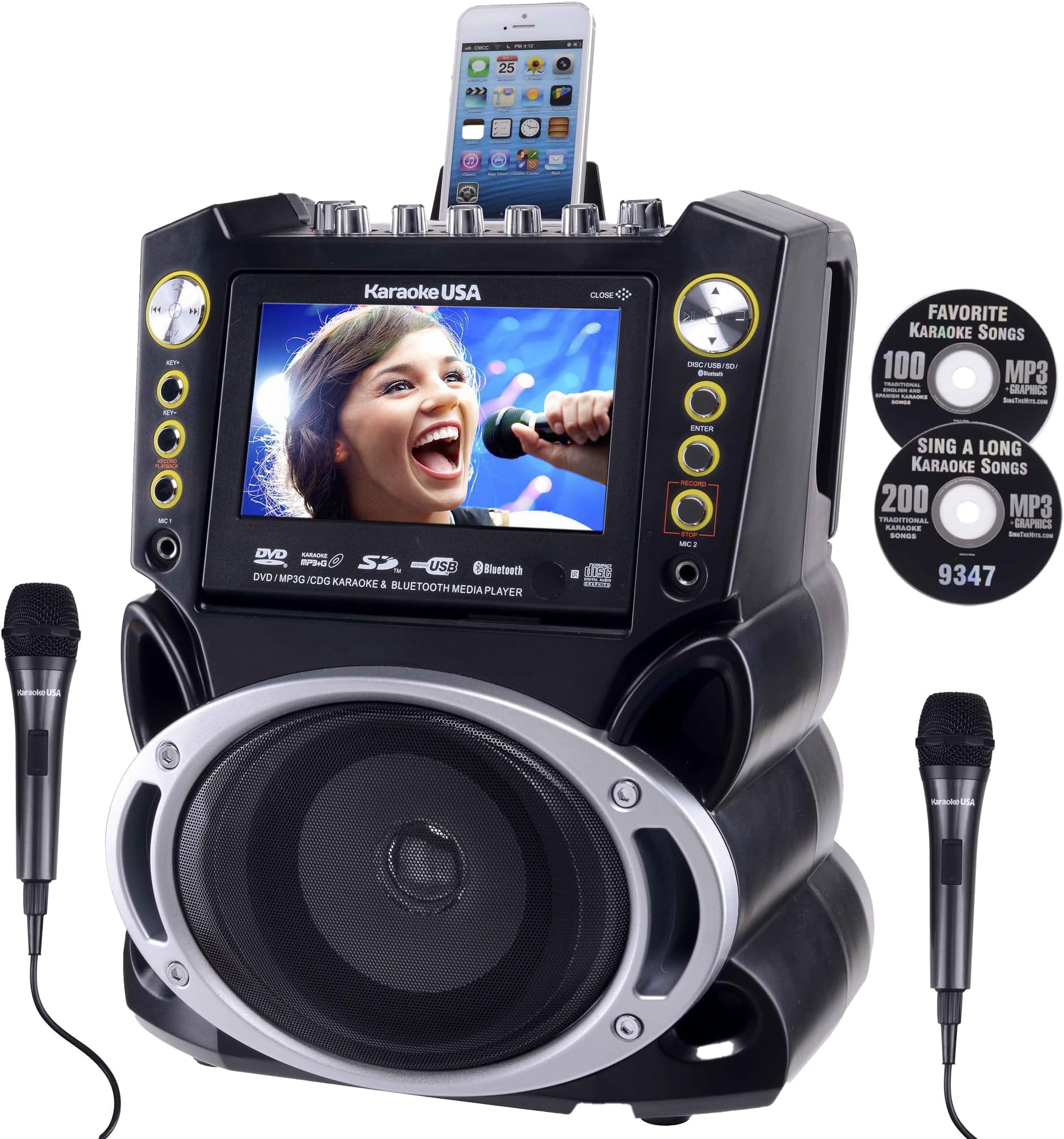 GF844 Bluetooth Karaoke Machine
