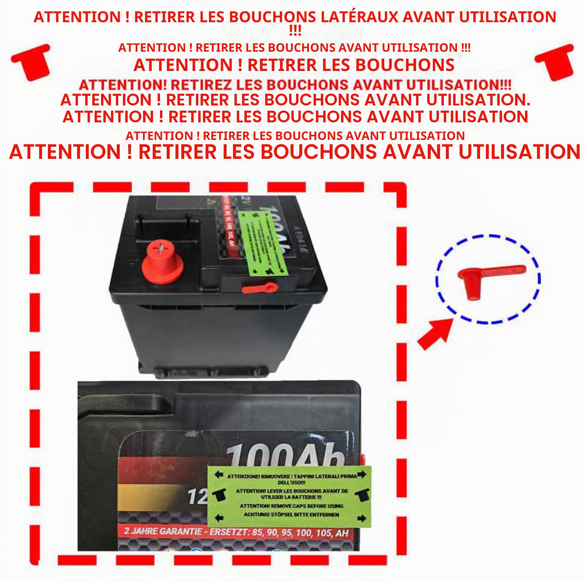 Batterie Auto Speed 60Ah AFB Start&Stop 520A 12V EFB Puissance Maximale