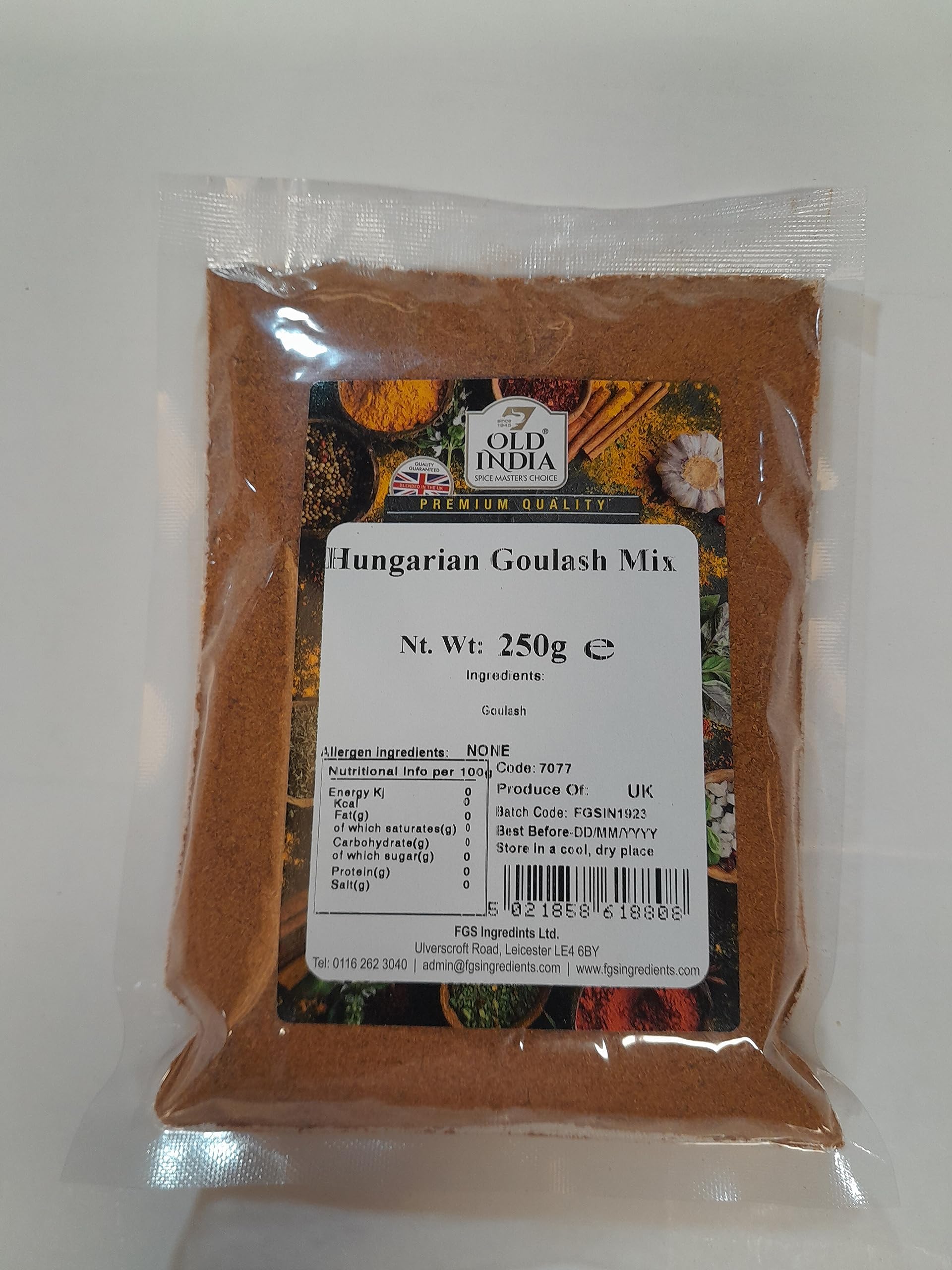 Old IndiaHungarian Goulash Mix 250g