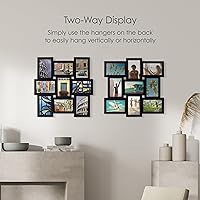 Vista 4 de Melannco Portarretrato de 7 espacios agrupado