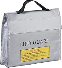 TsunNee Lipo Battery Safe Bag LiPo Guard Bag, Fireproof Safety Protection Bag, Explosion Proof Safety Guard Case, Module Battery Charging Protection Bag Sack Pouch