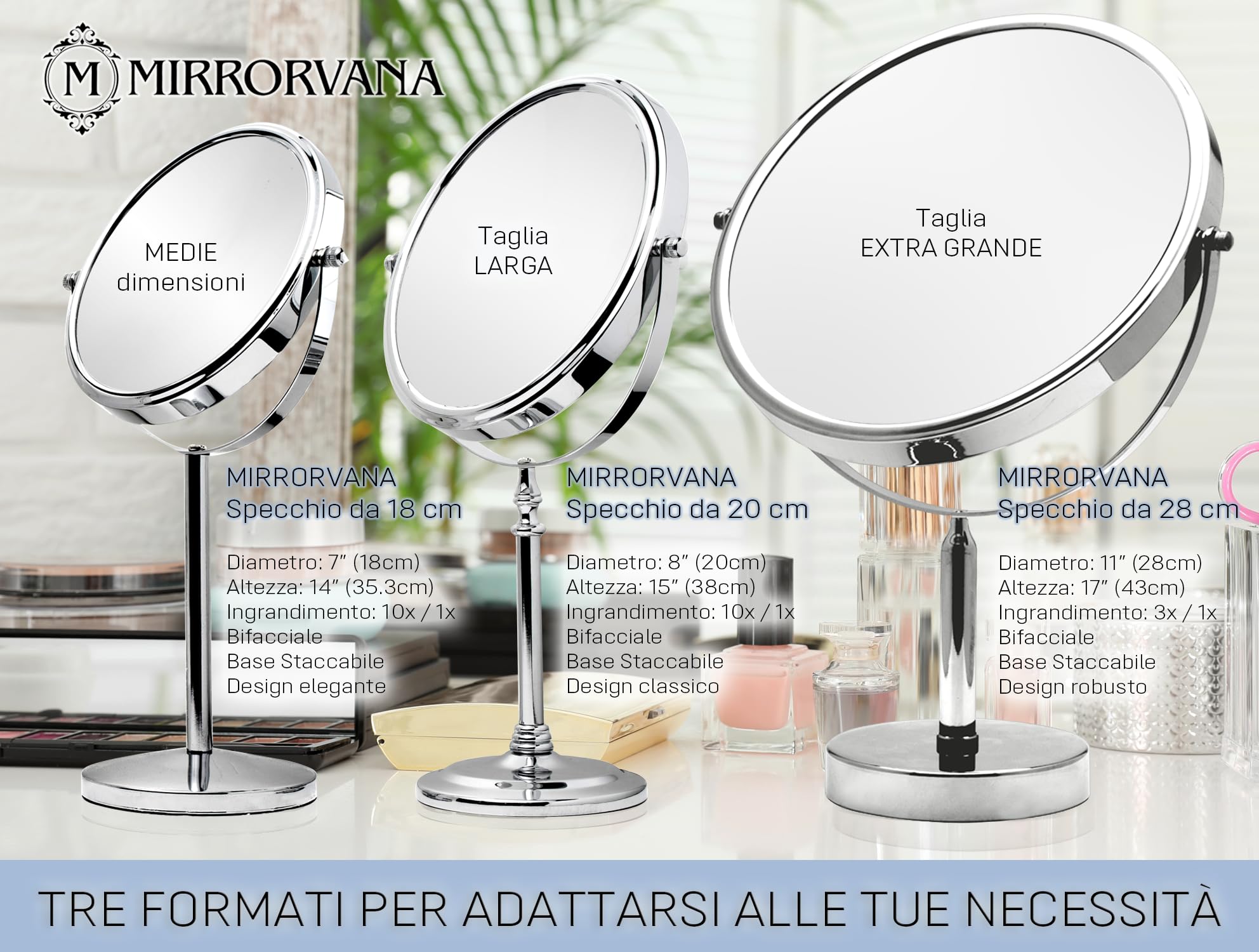 Specchio Grande Da Trucco | Confronta prezzi