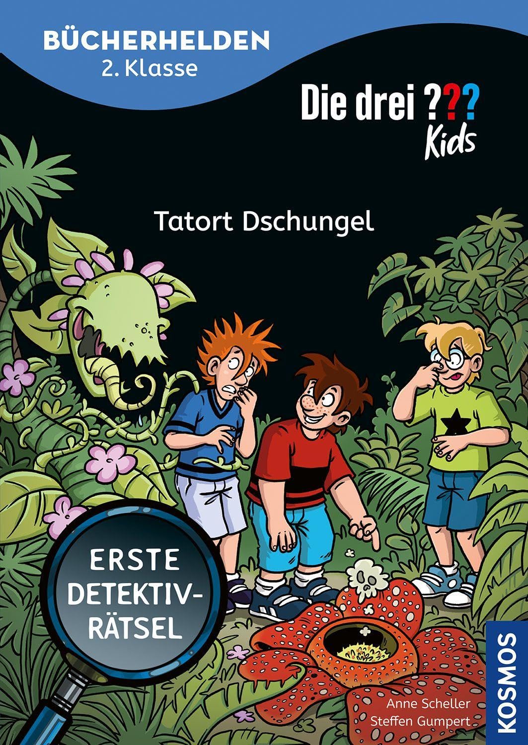 Die drei ??? Kids, Bücherhelden 2. Klasse, Tatort Dschungel: Erste Detektivrätsel, Erstleser Kinder ab 7 Jahre