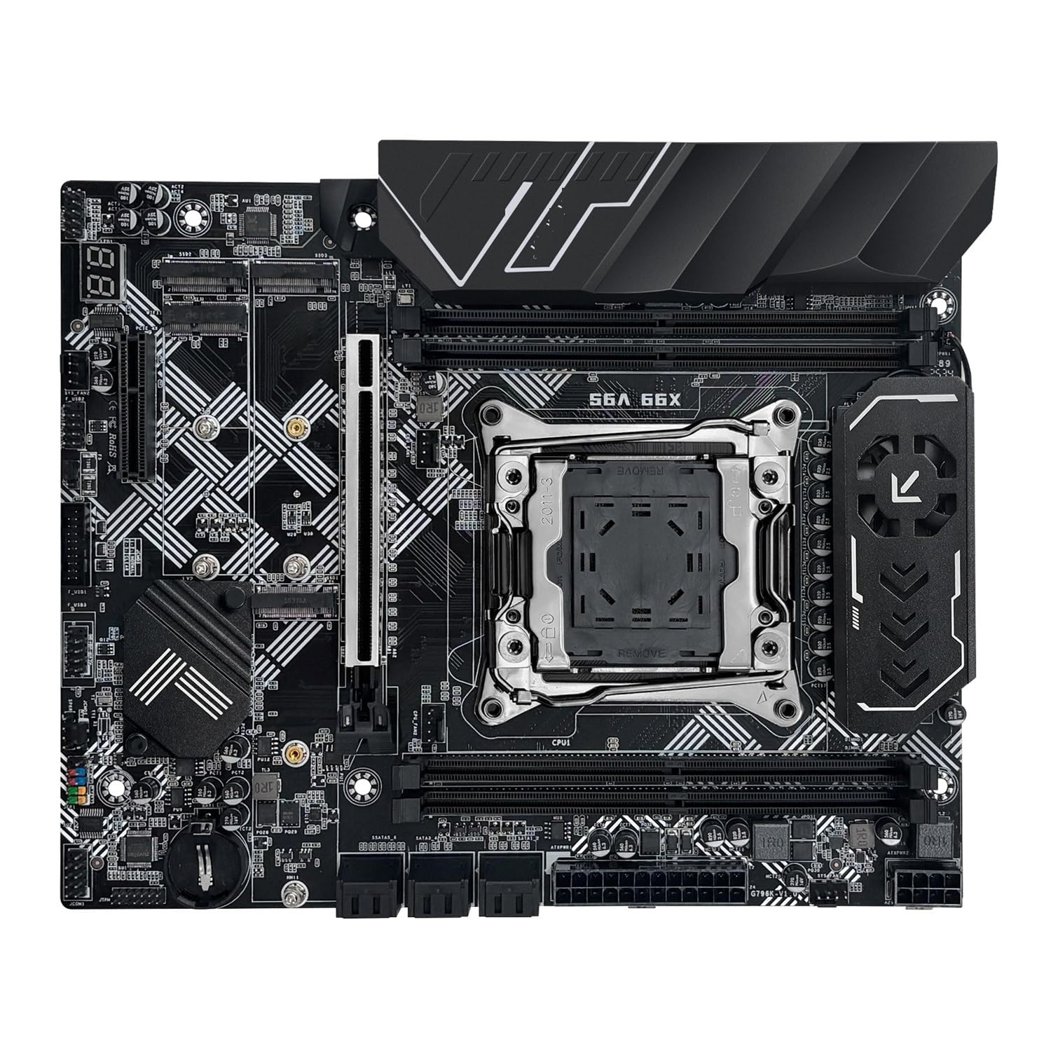 Carte mère X99 V9S LGA 2011-3 avec C612 pour éliminer les lenteurs