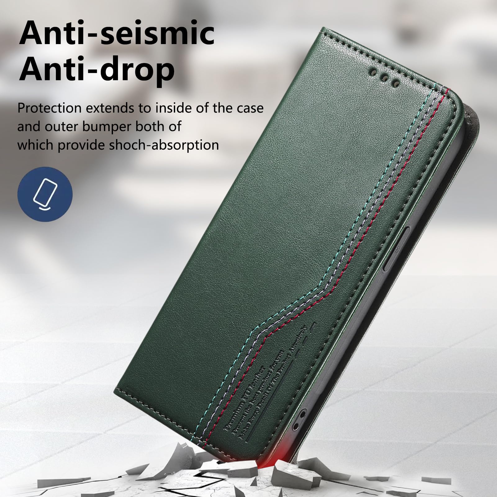 MOJIA Cover per Doogee Note 58 / Note 58 PRO, Custodia Portafoglio in Pelle PU Premium, Custodia a Libro per Telefono con Porta Carte con Funzione Antifurto RFID. Viola