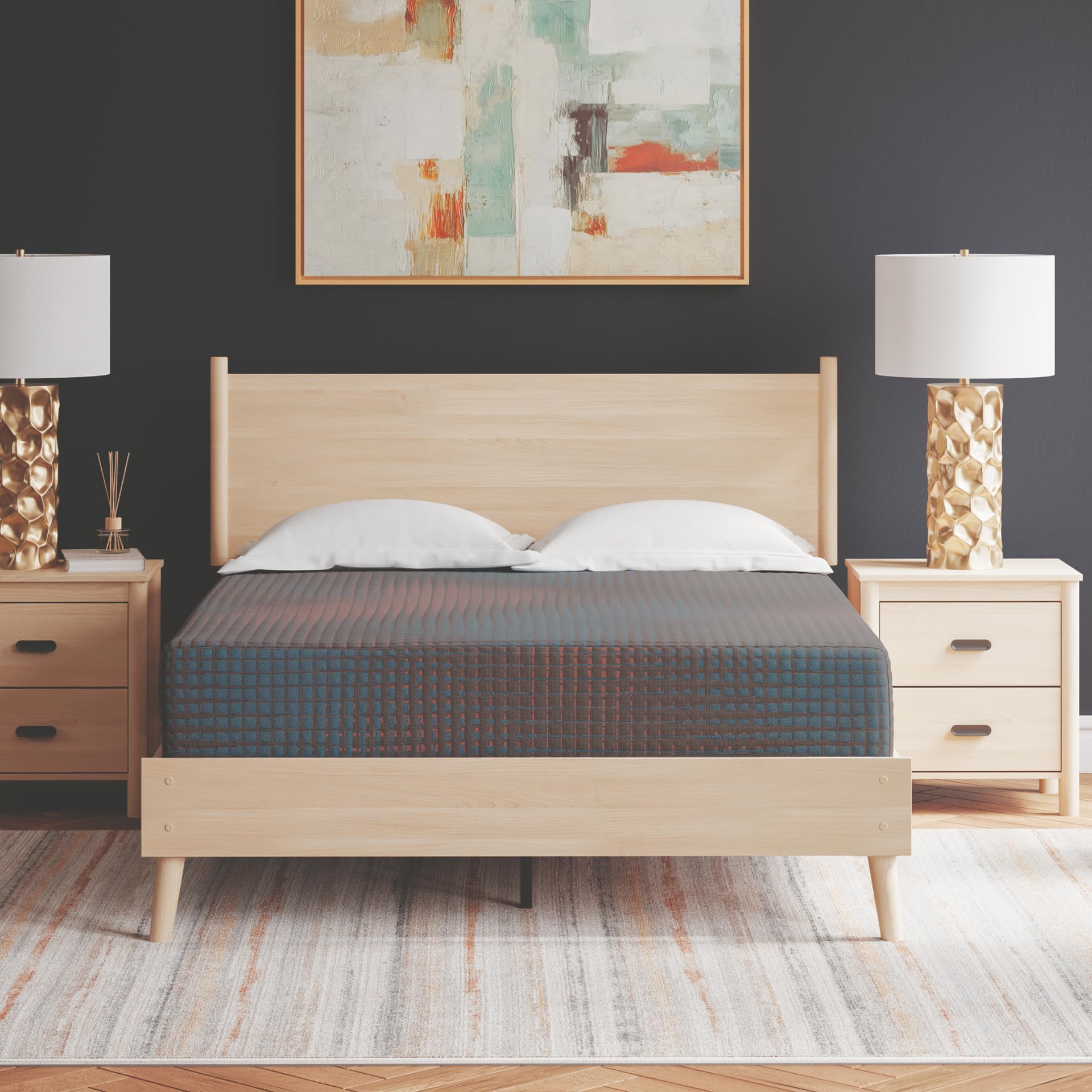 Signature Design by Ashley 13 Inch Hybrid Hot Buy Firm Mattress with Edge Support, King