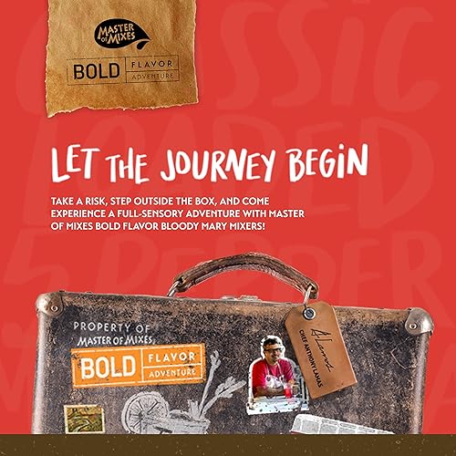 Miniatura 7 de Master of Mixes Mezcla de bebida Michelada, lista para usar, botella de 1 litro (33.8 onzas líquidas), paquete de 6