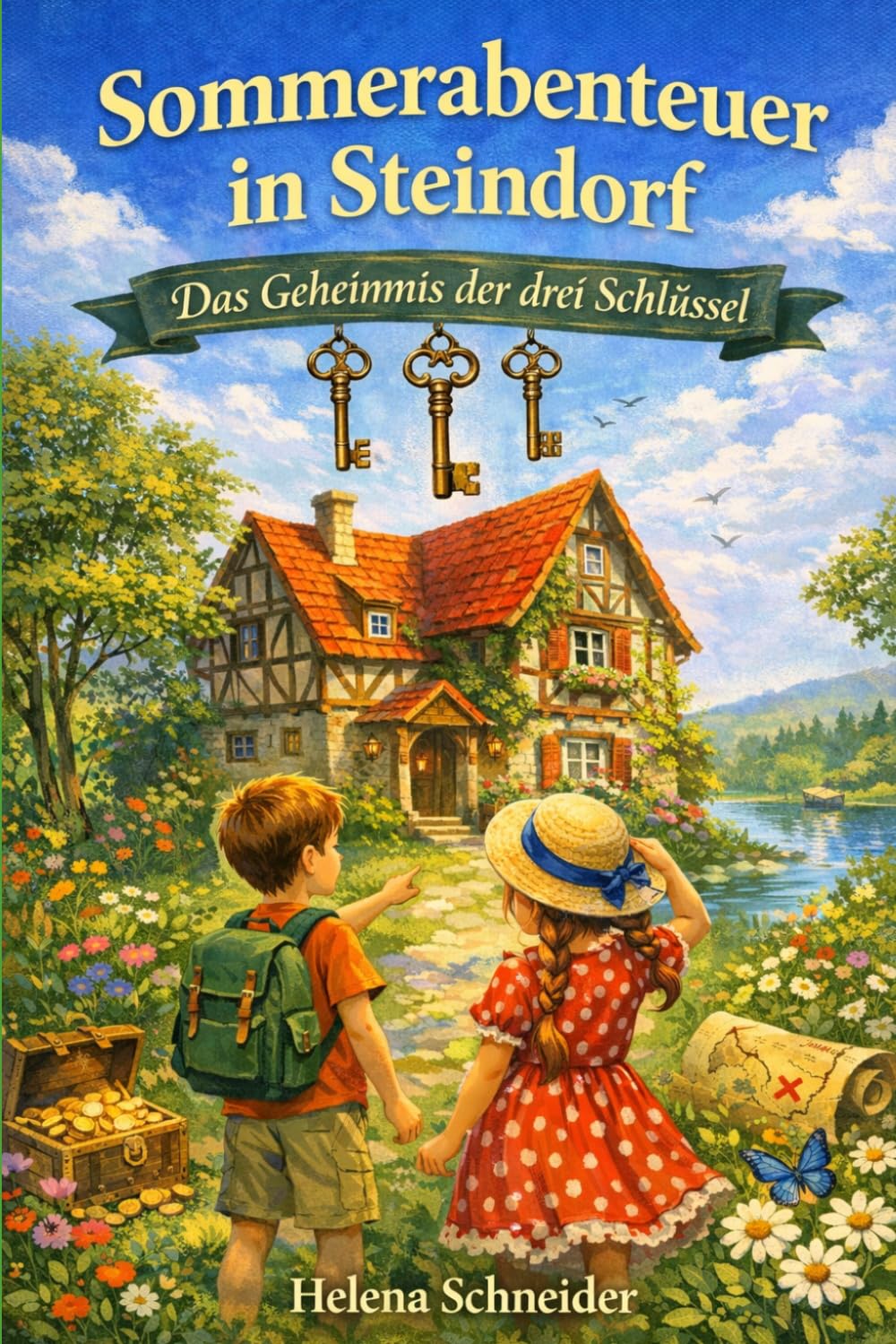 Sommerabenteuer in Steindorf: Das Geheimnis der drei Schlüssel