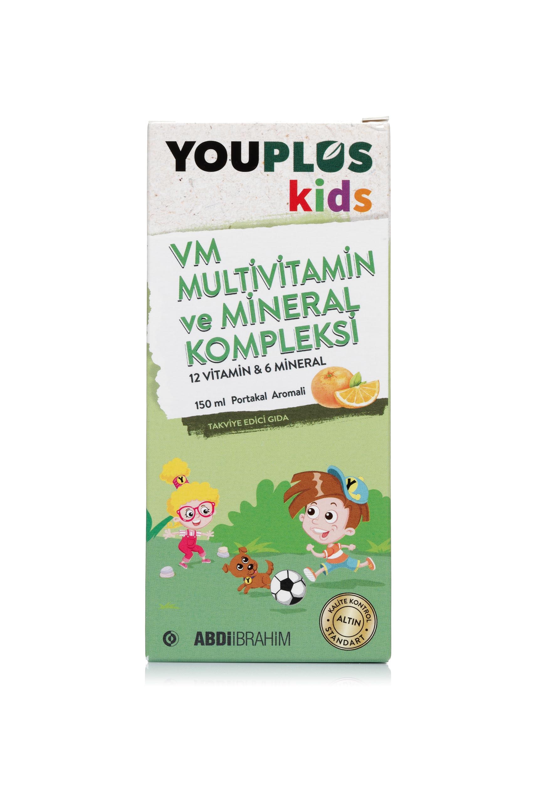 Youplus Kids Multivitamin Ve Mineral Kompleksi Şurup 150 ML