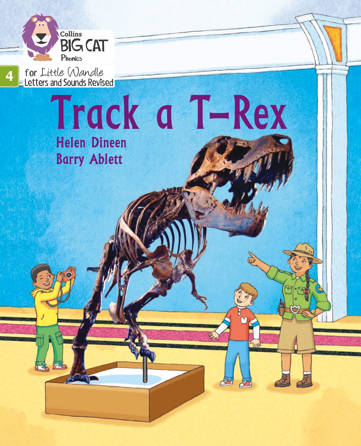 Track a T-Rex: Phase 4 Set 1 (Big Cat Phonics for Little... - Dineen, Helen