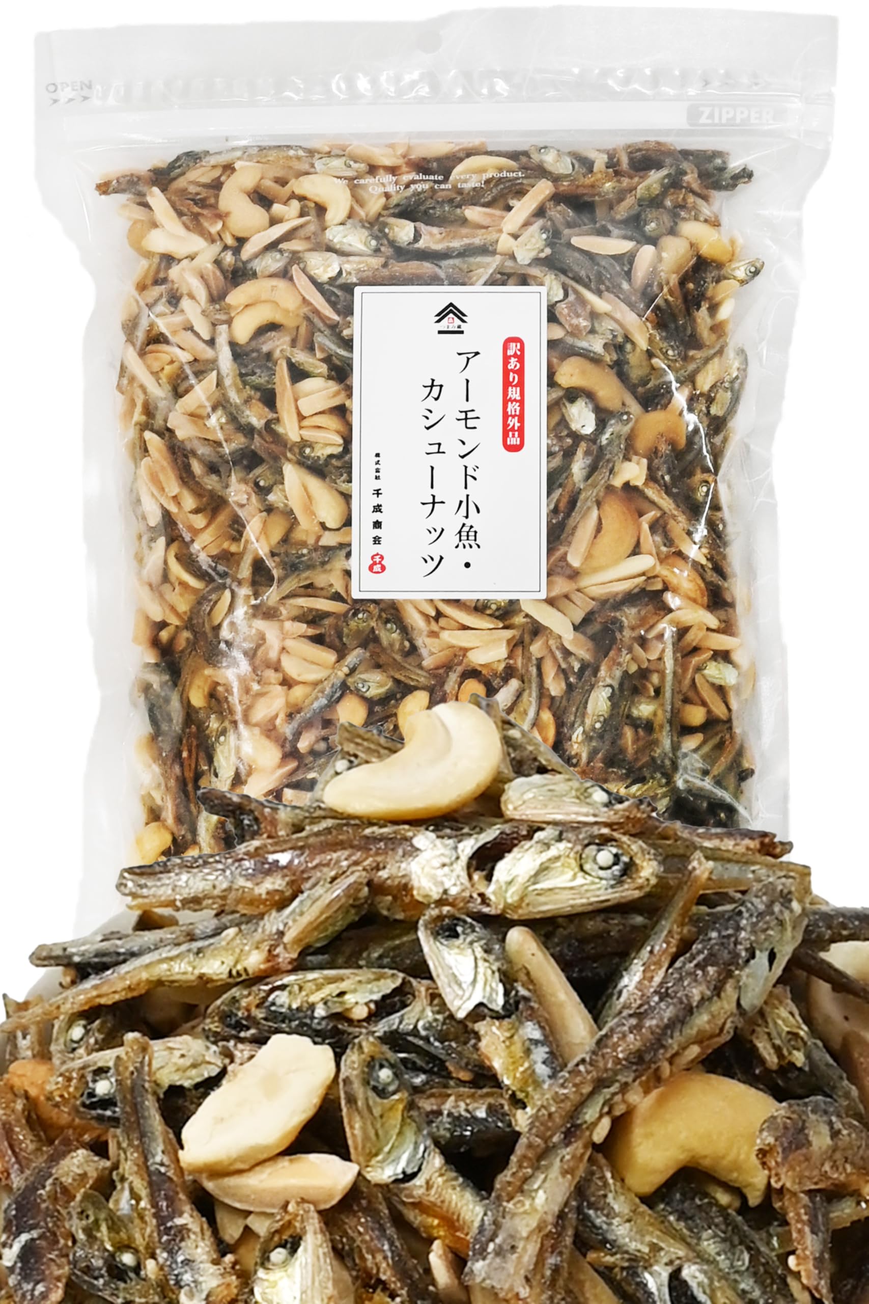 [ つまみ蔵 公式 ] 訳あり アーモンド小魚カシューナッツ 1000g[ 味・…