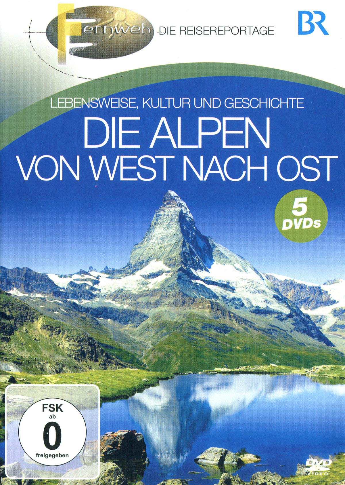 Die Alpen von West nach Ost | DVD Set | 5-Disc Collection