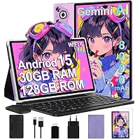 Tablet Android 15, 30GB RAM 128GB ROM(TF 2TB Espandibile)
