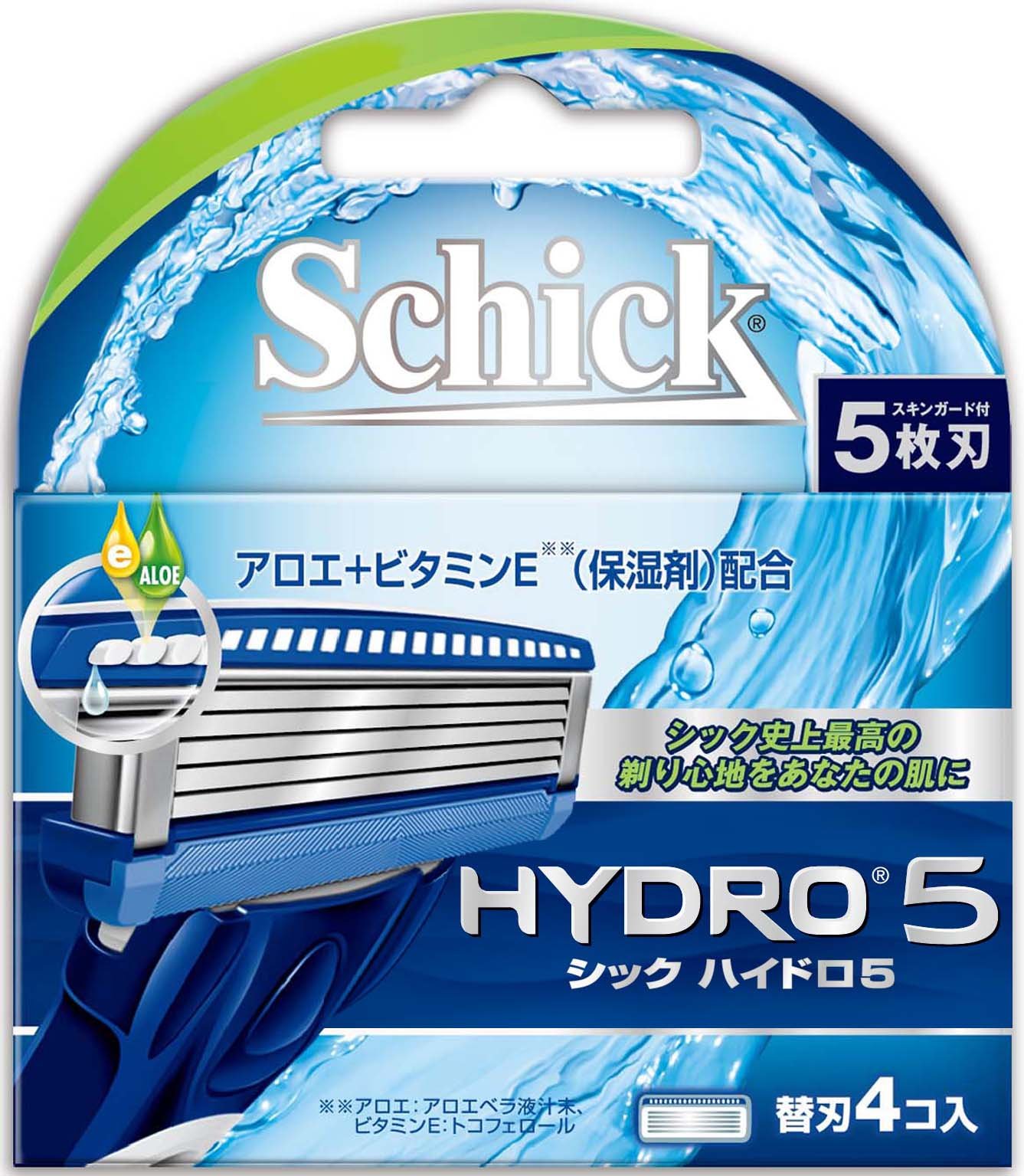 Amazon.co.jp: シック Schick ハイドロ5 替刃(4コ入) : ビューティー